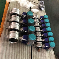 氣動對夾式V型球閥VQ677H